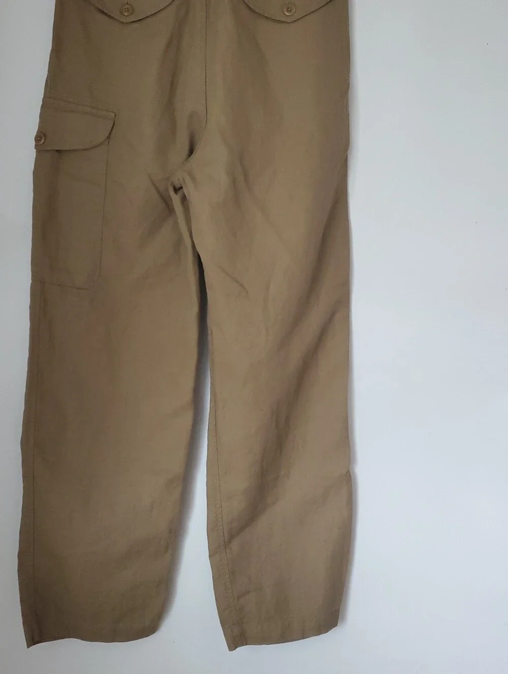 Banana Republic Heritage Explorer High waist Linen Blend Pant Size 4 Ultra High